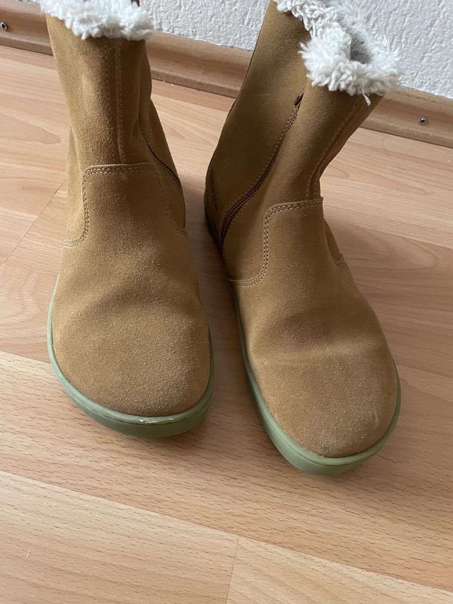 Birkenstock Scarpe da donna: Bottines Birkenstock daim fourrées beige taille 36 – Usato da Lyss venduto da ukiuki21 4