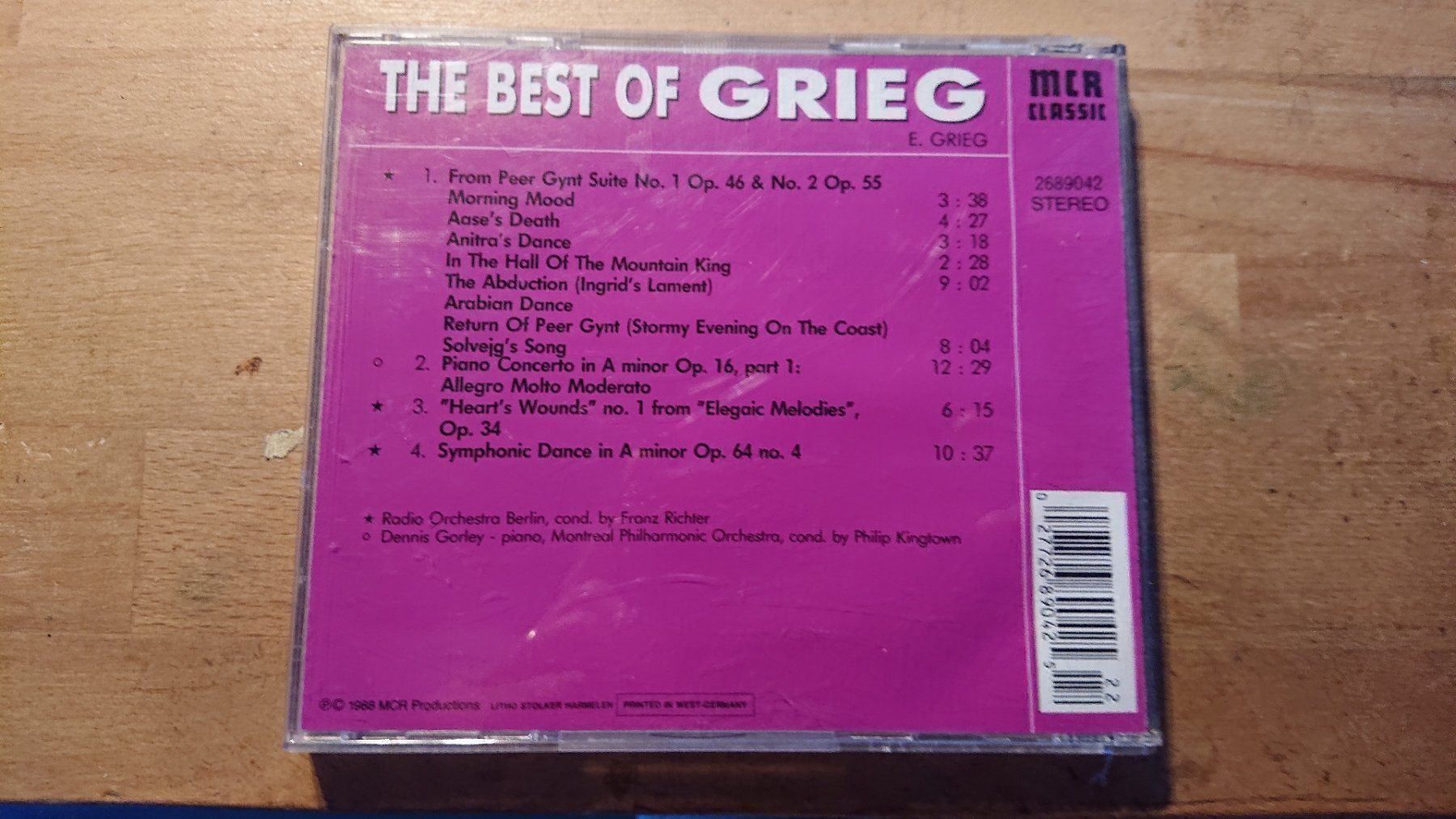 CDs: CD Grieg The Best of Grieg – Gebraucht aus Gelterkinden von martinom 2