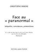 Libri: Face au "Paranormal" – Usato da Neuchâtel venduto da Dualseele