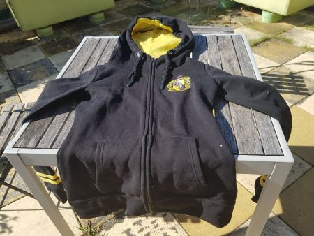 Harry Potter Jacke mit Kapuze Hufflepuff