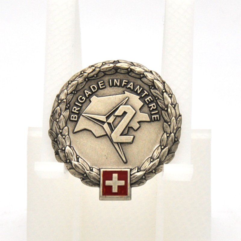 Schweizer Armee Placchette & Badge: Beretemblem Infanteriebrigade 2 – Usato da Uerkheim venduto da fabulafero