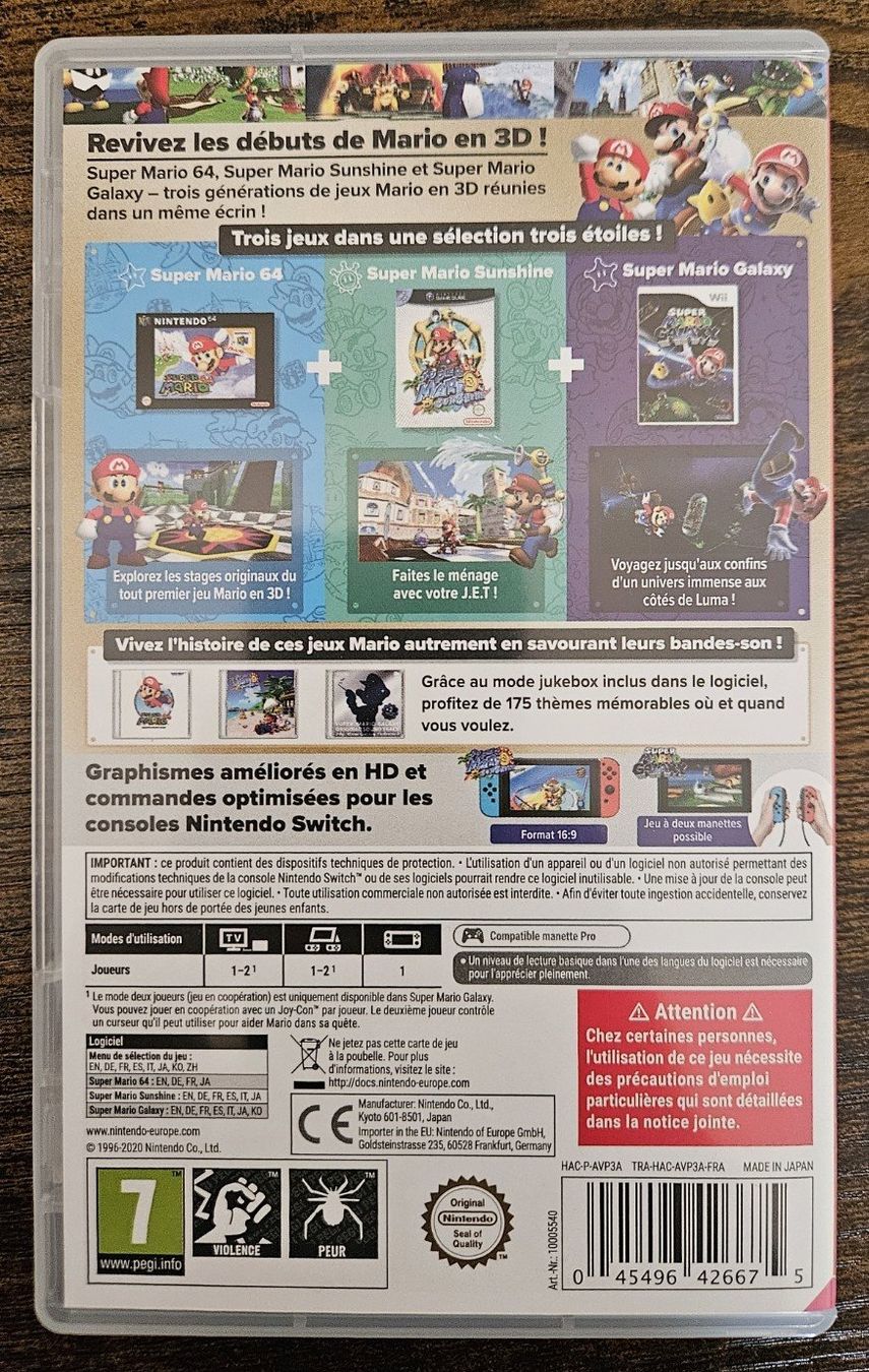 Nintendo Spiele: Super Mario 3D All-Stars, Nintendo Switch – Gebraucht aus Saas-Grund von Lojack84 2