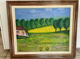 Quadro olio su tela 