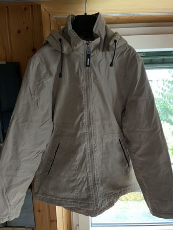 Street One Übergangsjacke mit Kapuze, Beige, Gr.38