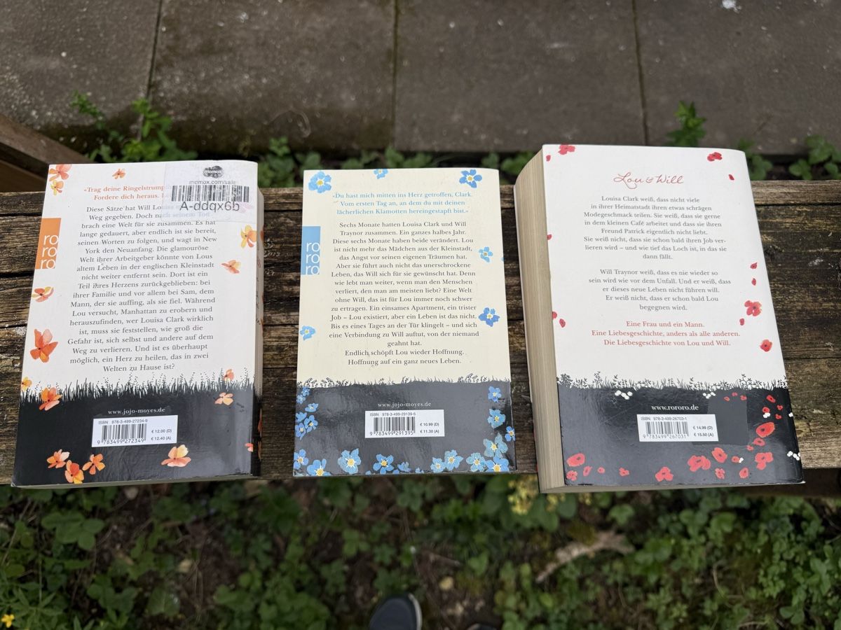Libri: Jojo Moyes Trilogie – Usato da Sisseln AG venduto da Baslerin1981 2