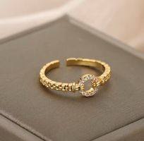 Bague en acier inoxydable 