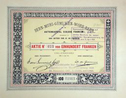 Bern-Muri-Gümligen-Worb-Bahn, Bern - 1898