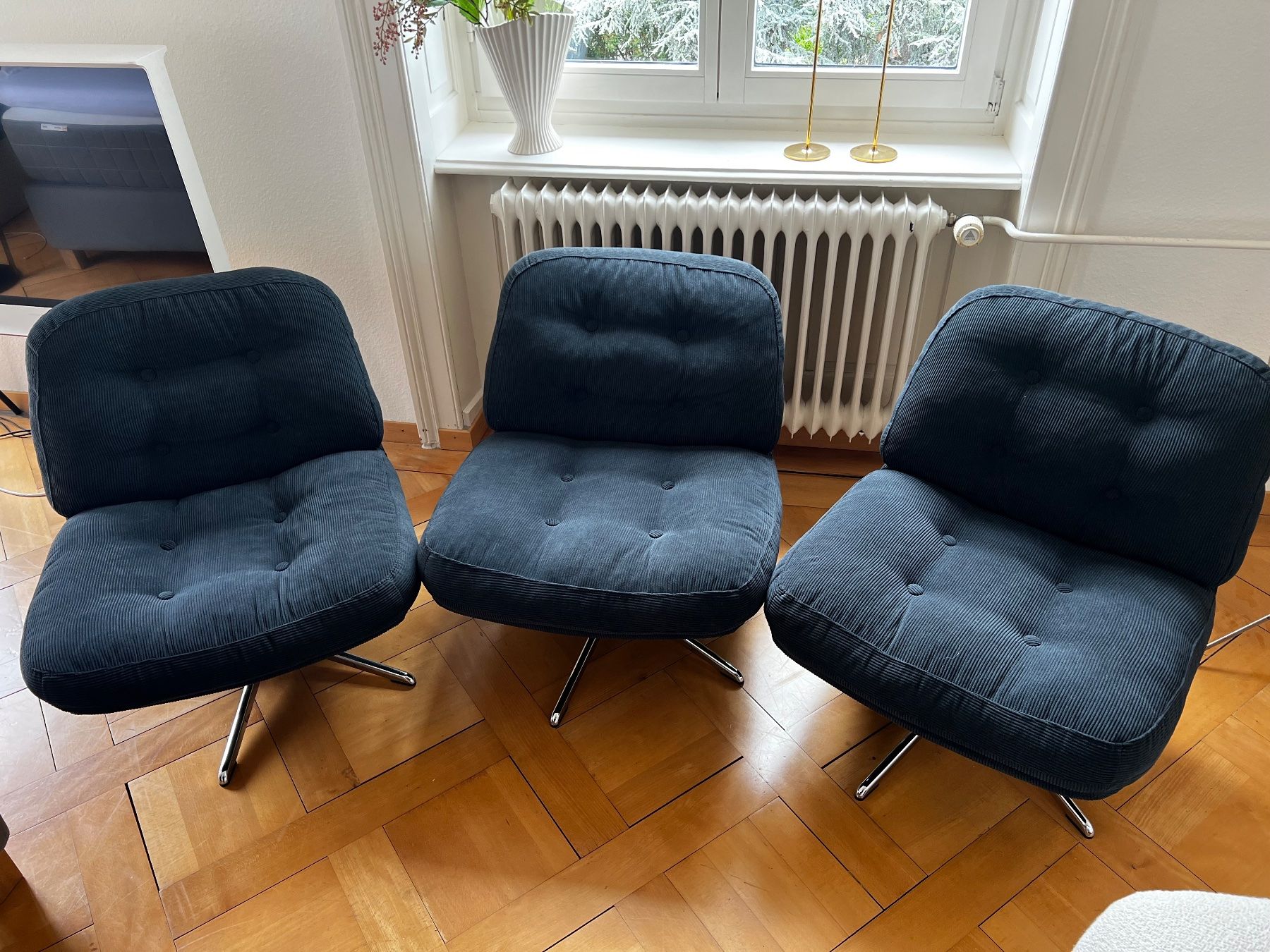 Ikea Fauteuils: 3 Stk. IKEA DYVLINGE Drehsessel, Kelinge schwarz – D'occasion à Zürich par laliluam123_