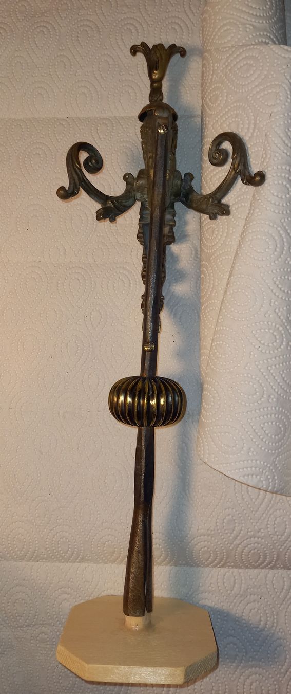 Sculture & Statue: Frauenbüste aus Messing und Eisentülle – Usato da Reiden venduto da jasi029 2