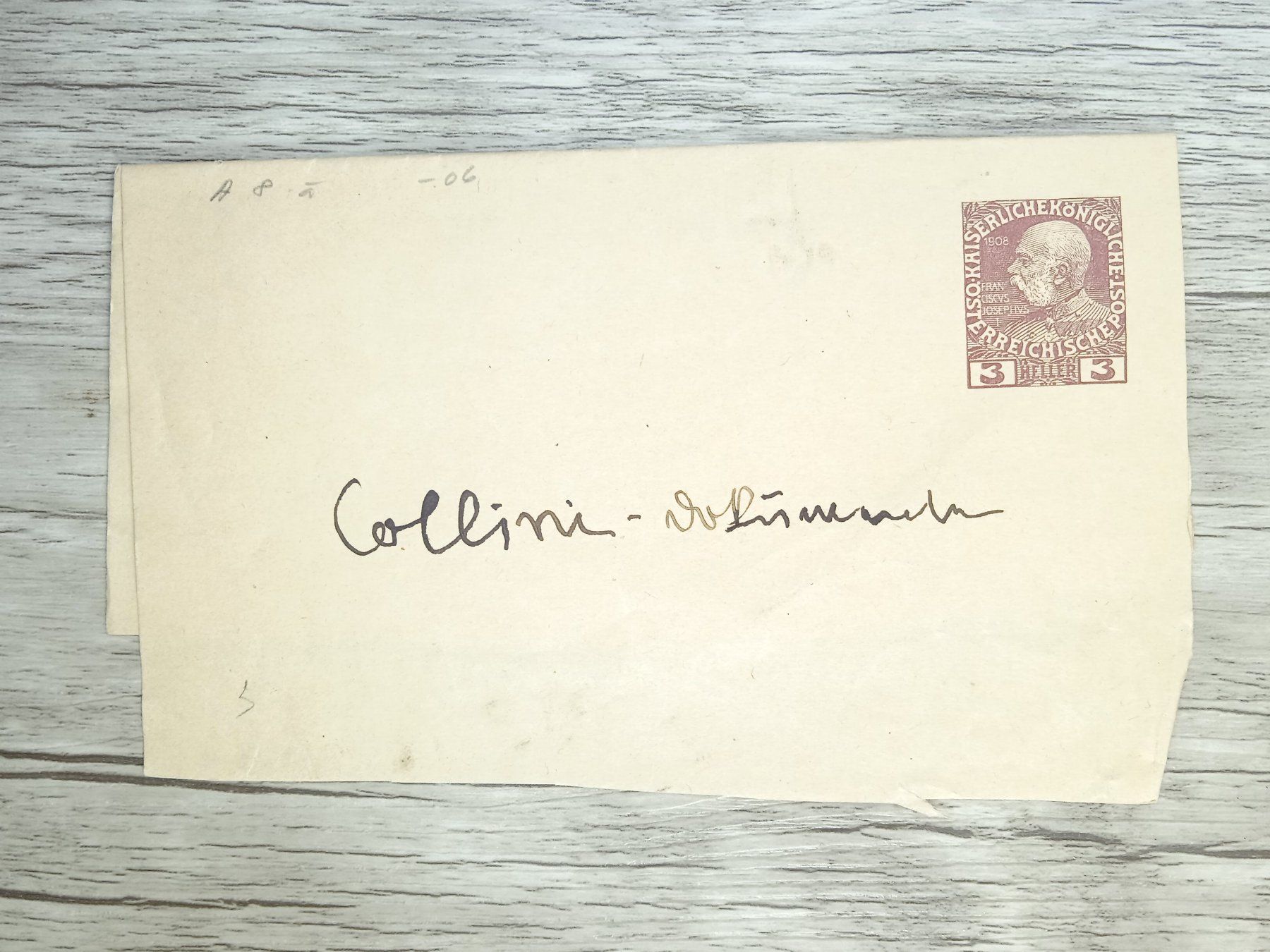 Tutti i francobolli: TR80 Document + Timbre Autriche 1909 – Usato da Cousset venduto da Patrick_Collections 1