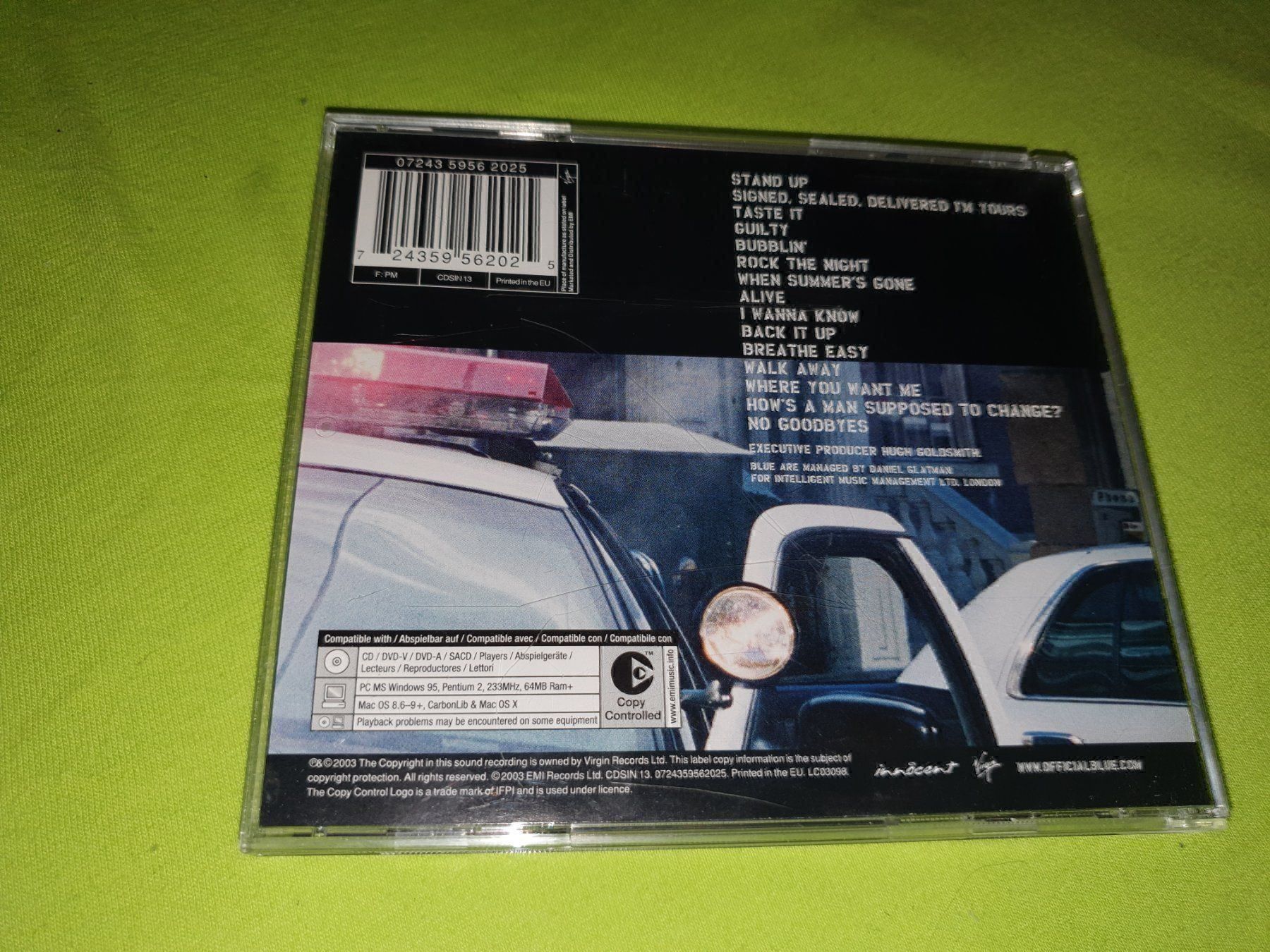 CD: CD Blue Guilty Musik – Usato da Volketswil venduto da nibin99 1