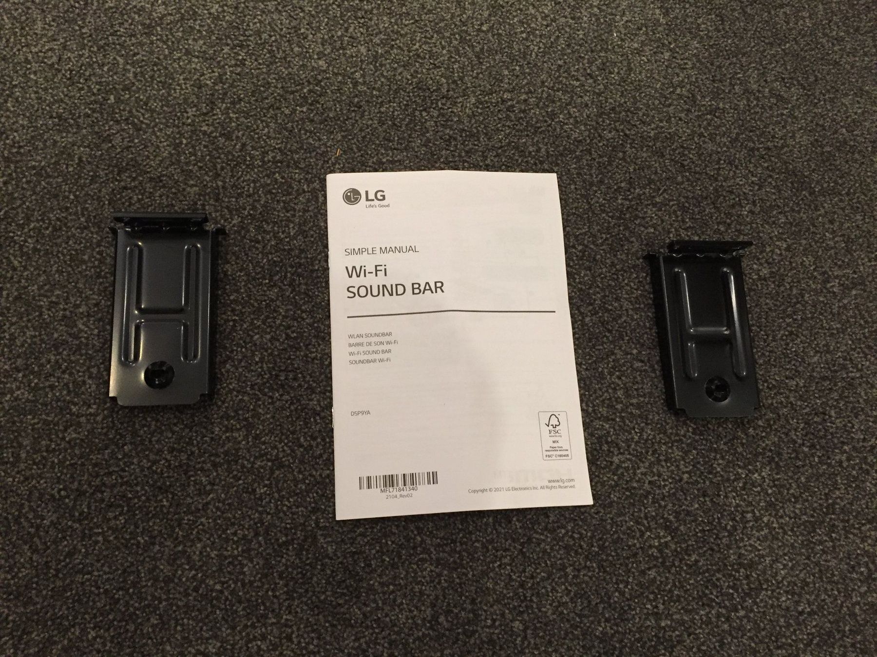 LG Supporti a parete: Wandhalter zu LG DSPYA9  Soundbar – Nuovo e nell'imballaggio originale da Würenlingen venduto da Schneiderhifi 2