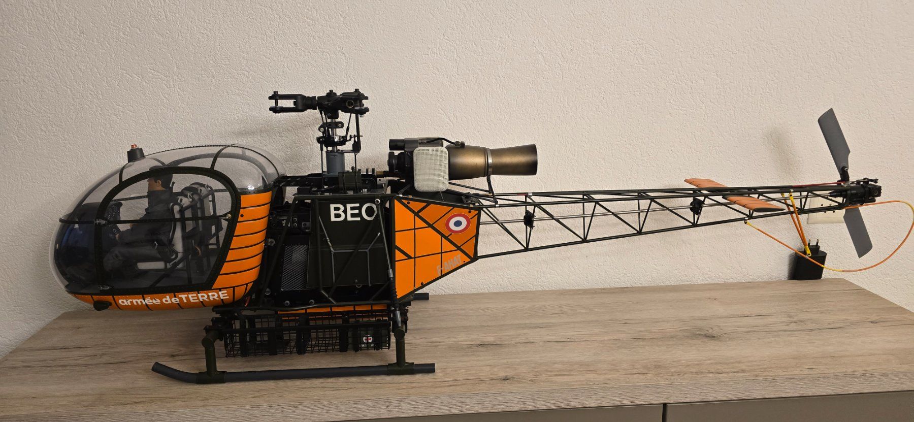 Vario Helicopter Modellismo RC: alouette ll vario taille 700 – Usato da Chernex venduto da pacoo01 2