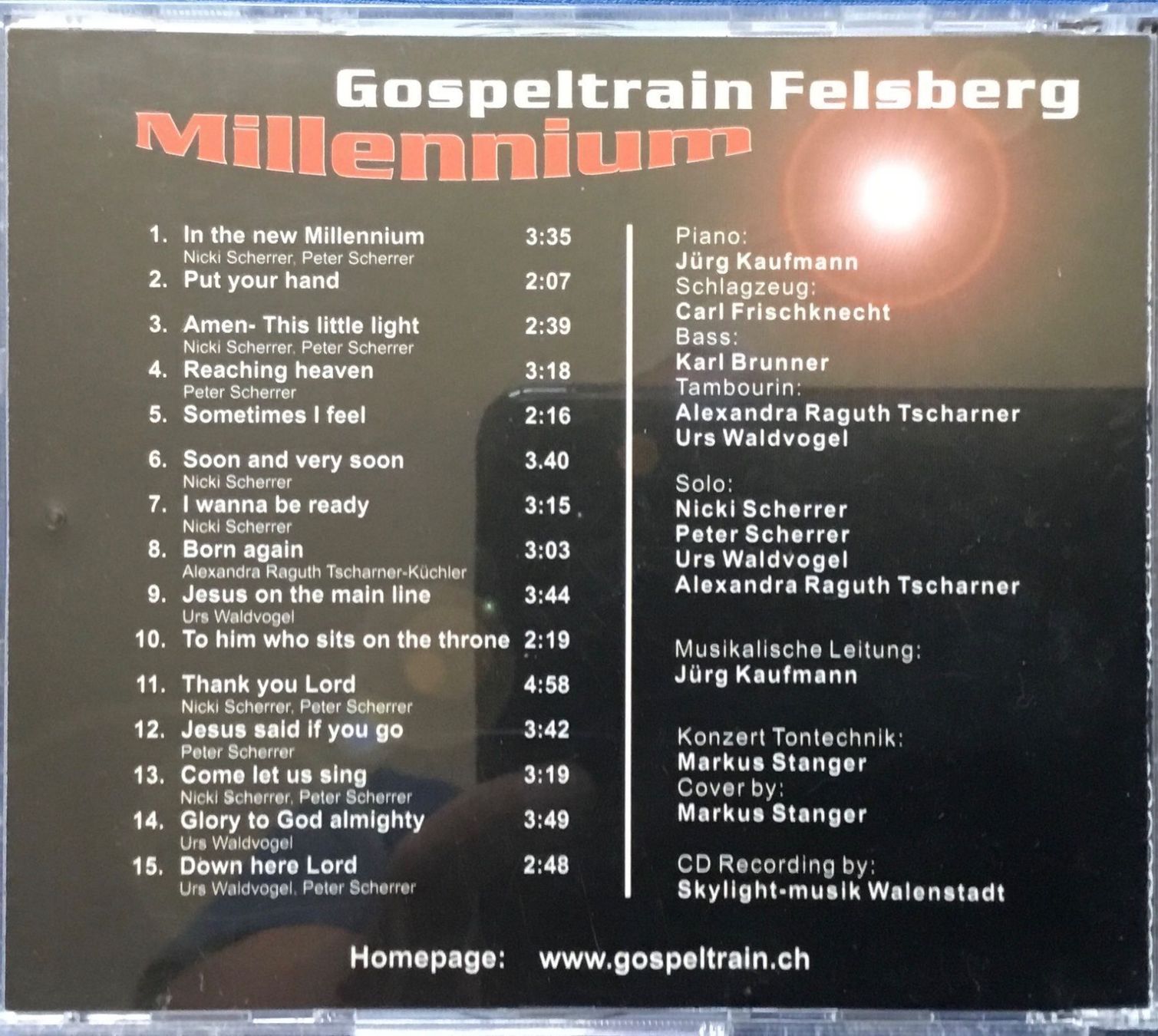 CDs: (CD) Gospeltrain Felsberg „Millenium“ – Gebraucht aus Serneus von kowalsky1 1