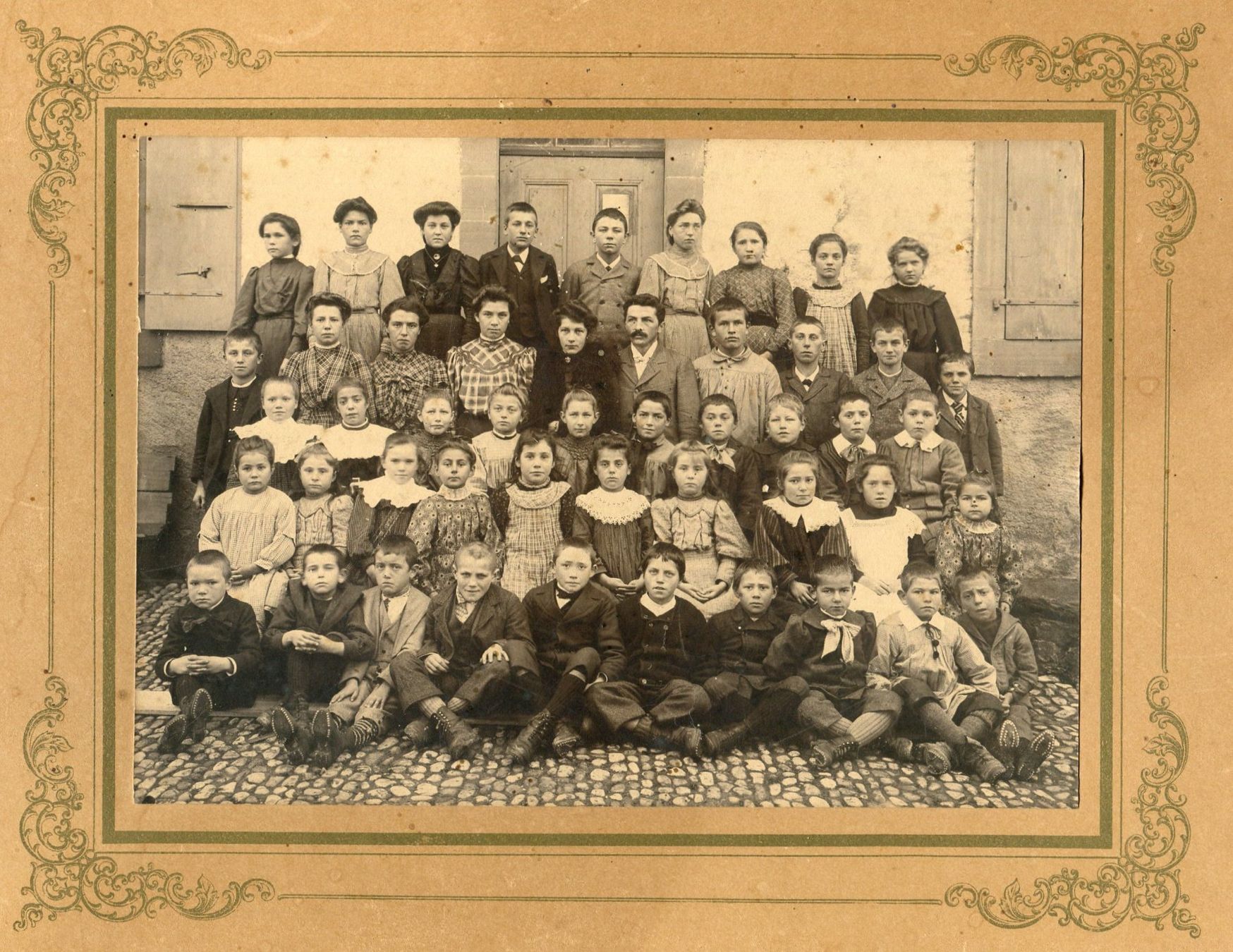 Poster & Bilder: ECOLE DE CHATILLENS  -  1907 – Gebraucht aus Les Avants von Jaman7