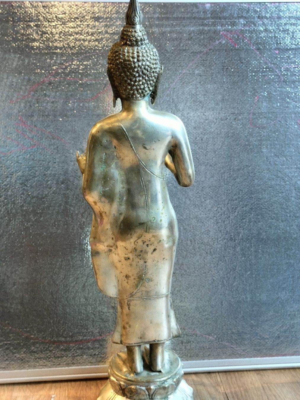 Figuren: Standing Buddha statue – Gebraucht aus Zwingen von inf_2blh 7