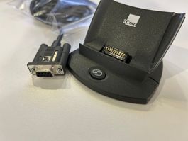 3Com Palm PDA Handheld Hotsync Cradle Lade Station