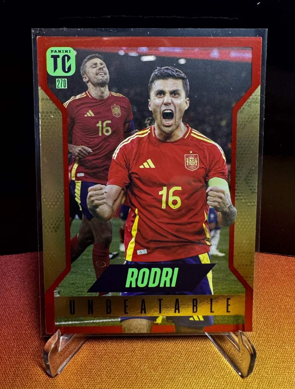 Panini Carte collezionabili: Rodri / Panini Top Class 2025 / Unbeatable (Red) – Nuovo (secondo la descrizione) da Berneck venduto da GL-Tradingcards