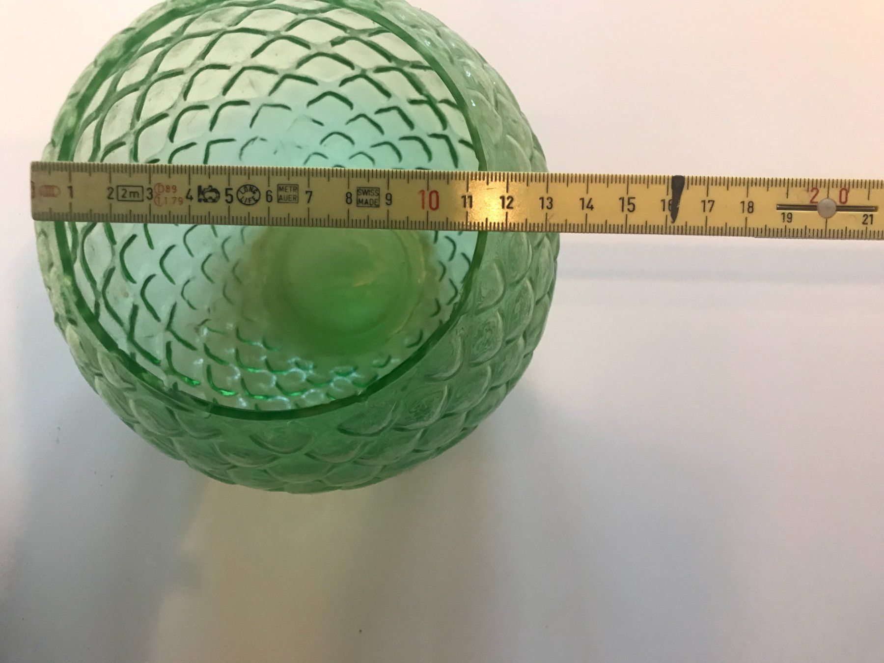 Ciotole: Grüne Glas Schale – Usato da Biberist venduto da longimanus3 5