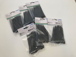 Kabelbinder, schwarz, 100mm x 2.5mm Modellbau & Werkstatt