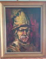 Huile copie de l'Homme au casque d'or de Rembrandt