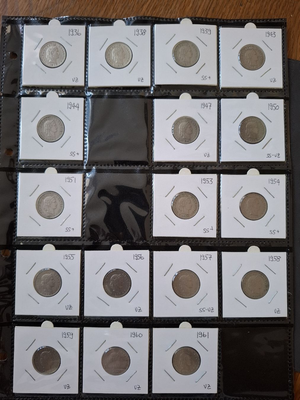 Toutes les monnaies: 20 Rappen Sammlung nr.32 – D'occasion à Hunzenschwil par Hardrock6 2