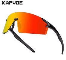 Fahrrad Sport Brille UV 400 "rot/schwarz*