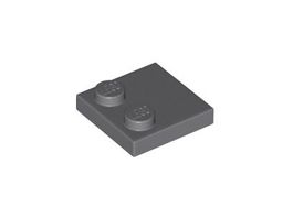 LEGO - 100x Dark Bluish Gray Tile Modified - 33909 - NEW