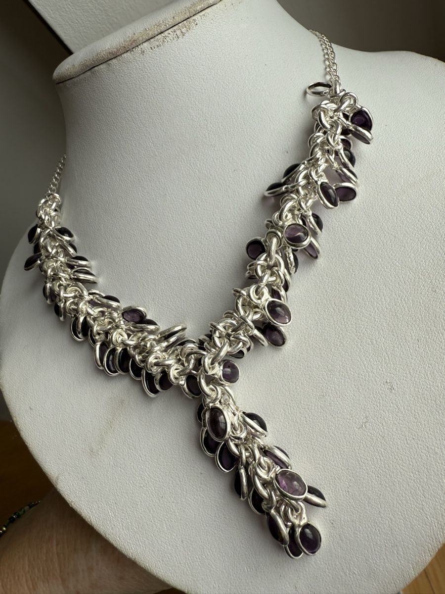 Catenine: Amethyst Kette NEU – Nuovo e nell'imballaggio originale da Basel venduto da Chili007 2