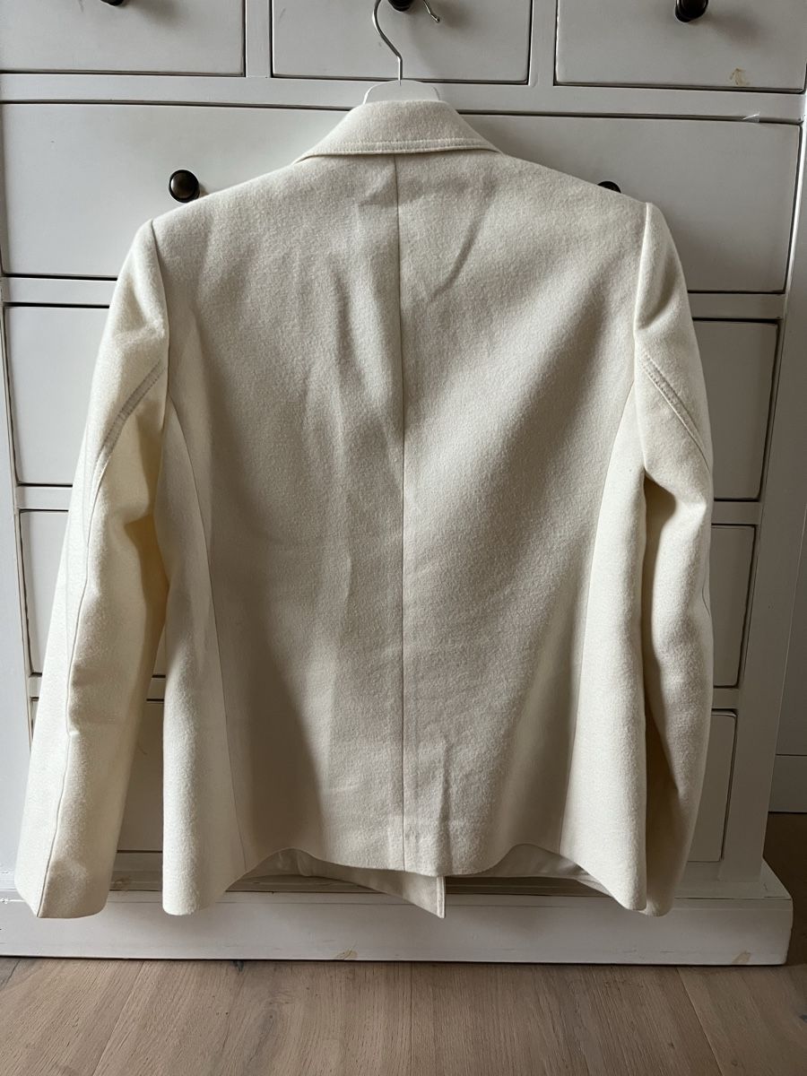 Massimo Dutti Giacche: Massimo Dutti Wollblazer, Crèmeweiss, Grösse 36 – Usato da Pfäffikon SZ venduto da humming-bird 3