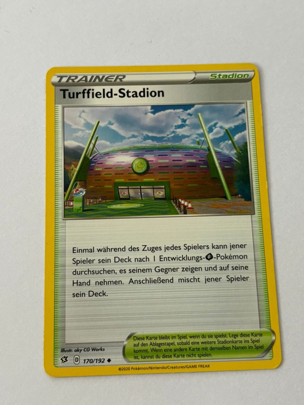 Pokémon Carte collezionabili: Turffield-Stadion 170/192 – Usato da Herisau venduto da Seyashop_2