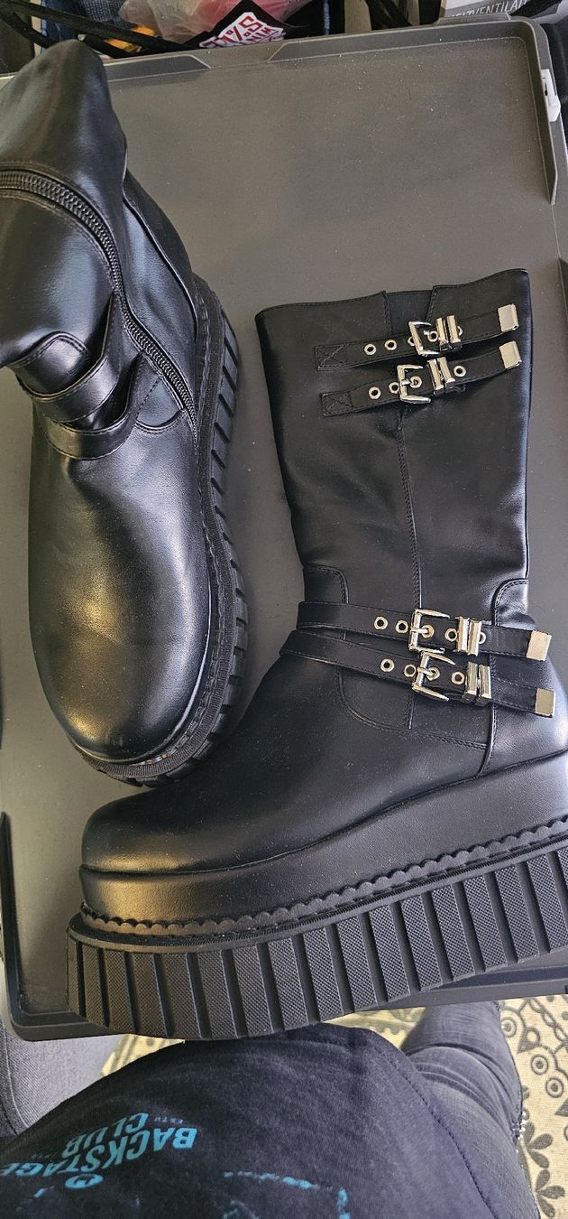 Scarpe da donna: Lamoda Gothic / Punk Stiefel Gr.41 – Usato da Zürich venduto da Daniela51 1