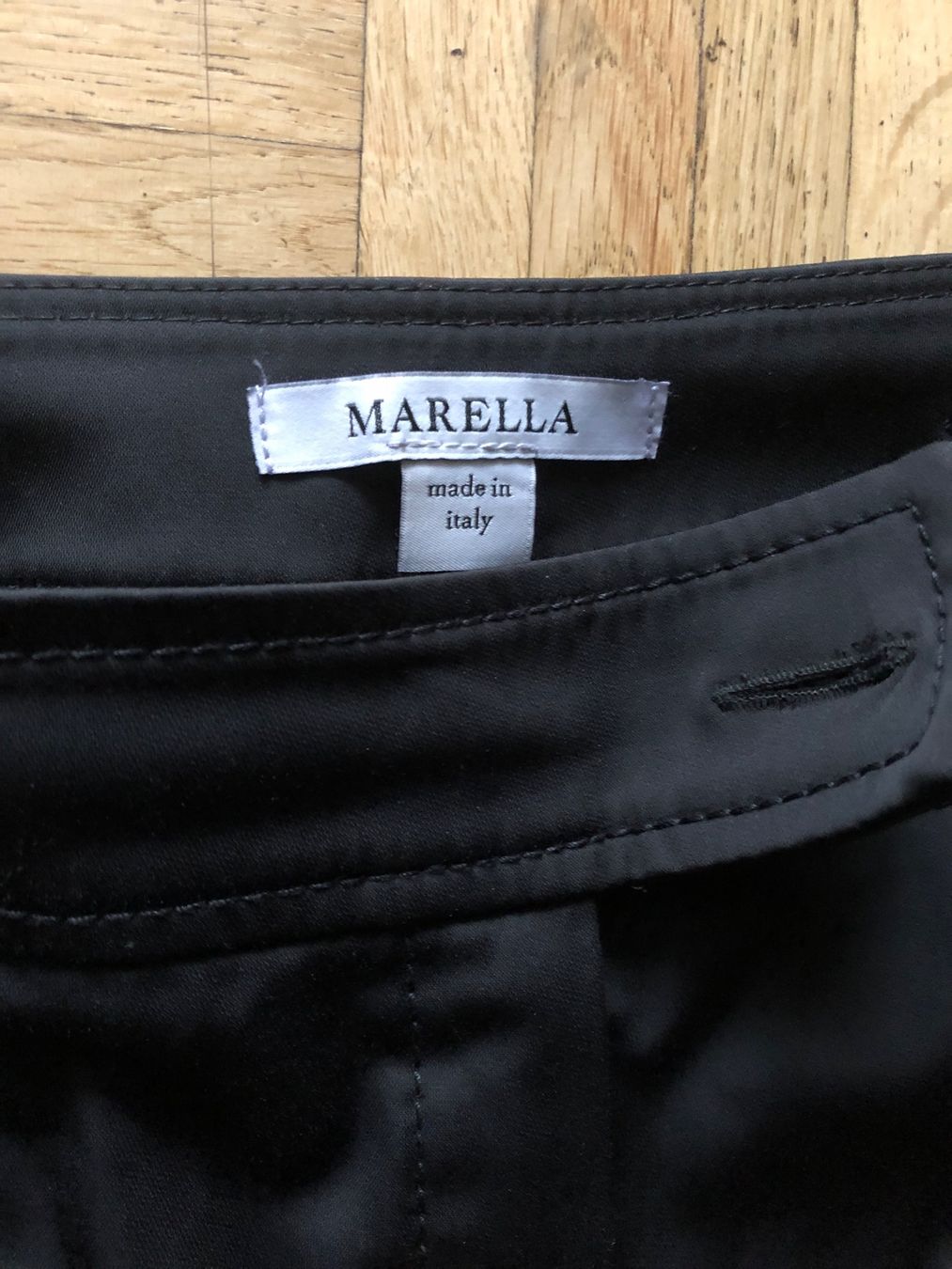 Marella Pantaloni: Marella Hose schwarz Gr. 36 – Usato da Mollis venduto da ges_vlm6 1