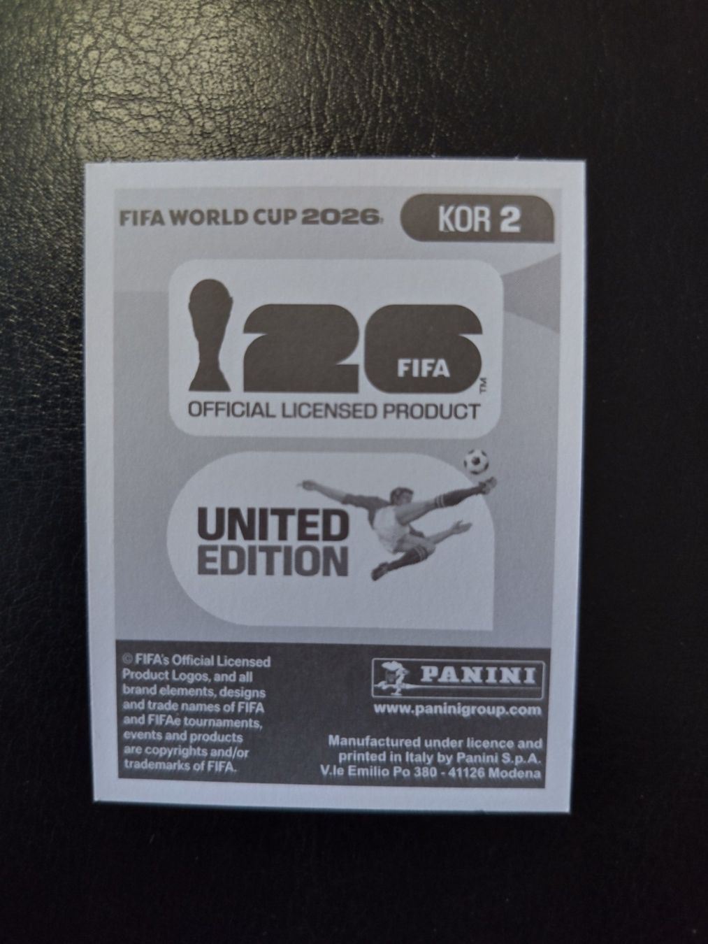 Panini Sammelbilder & Trading cards: Panini FIFA World Cup 2026 KOR 2 – Neu (gemäss Beschreibung) aus Matzingen von Clie42 1