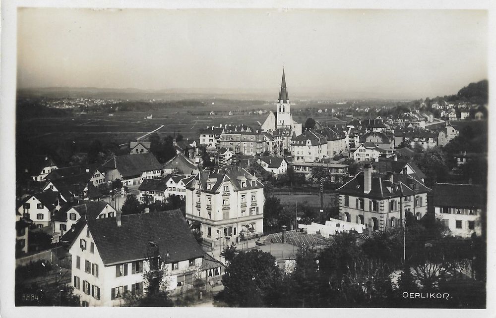 Karte Oerlikon 1926 | Kaufen auf Ricardo