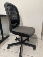 Bürostuhl Netzrücken grau verstellbar guter Zustand