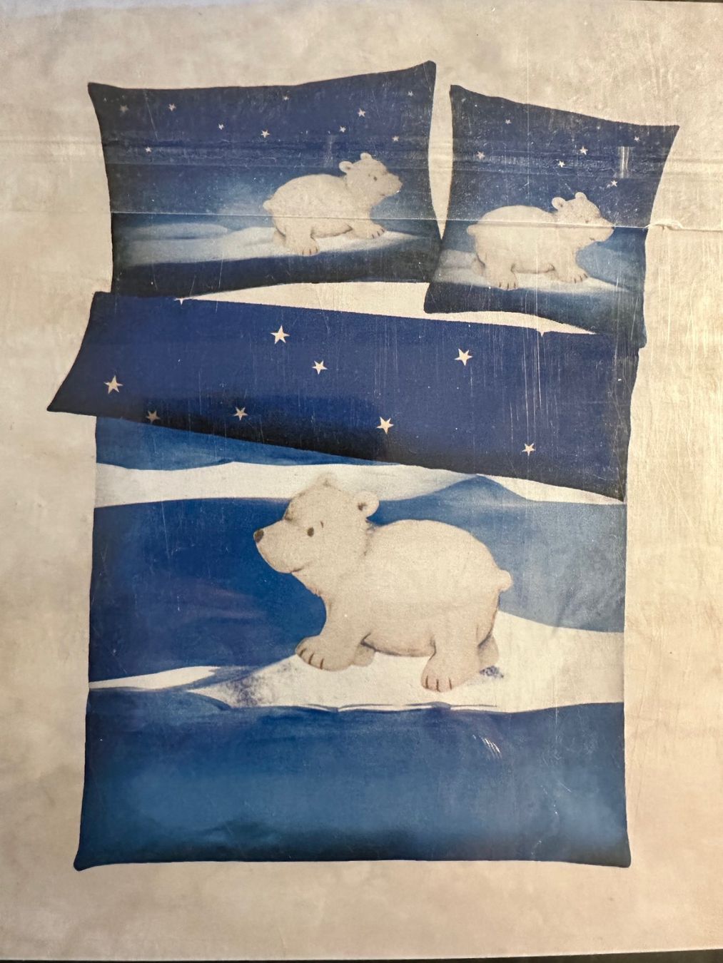 Biancheria da letto: Bettwäsche - Kleiner Eisbär - Seersucker – Nuovo e nell'imballaggio originale da Ennetbürgen venduto da open24shop