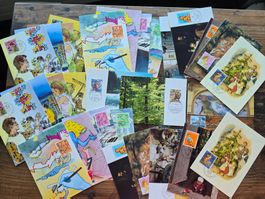 PJ Lot Maximumkarten 1987 1988 1989 plus Bundeshaus, Natur