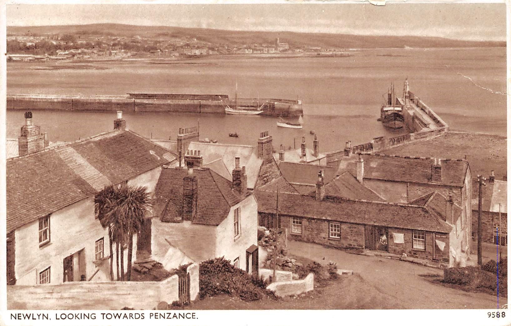 Ansichtskarten: Newlyn, Looking Towards Penzance – Gebraucht aus Ottikon b.Kemptth. von Neptun1974