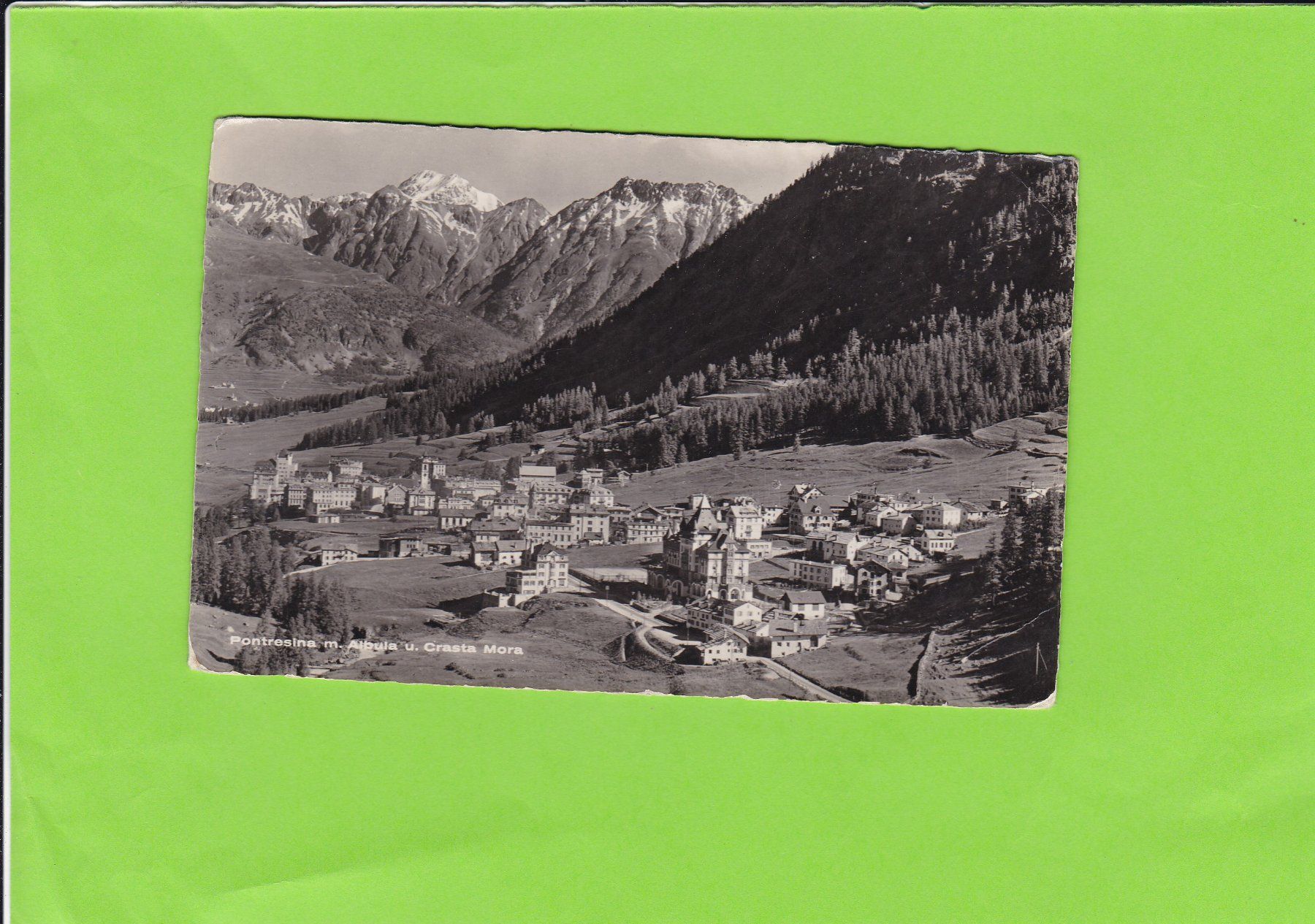 Ansichtskarten: Pontresina – Gebraucht aus St. Peterzell von neckertal