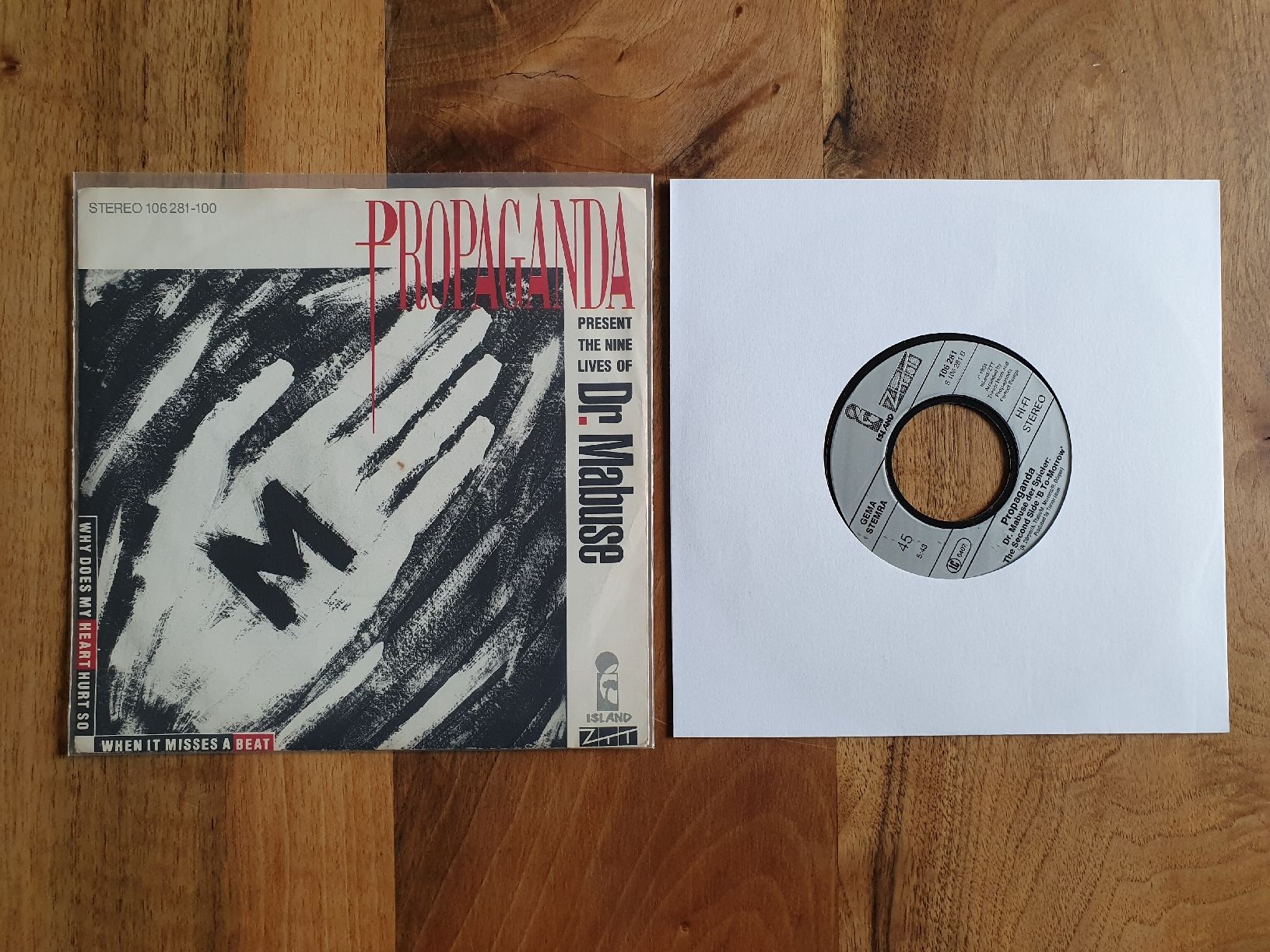 Dischi in vinile: Propaganda - Dr. Mabuse – Usato da Sirnach venduto da dimitri1963 1