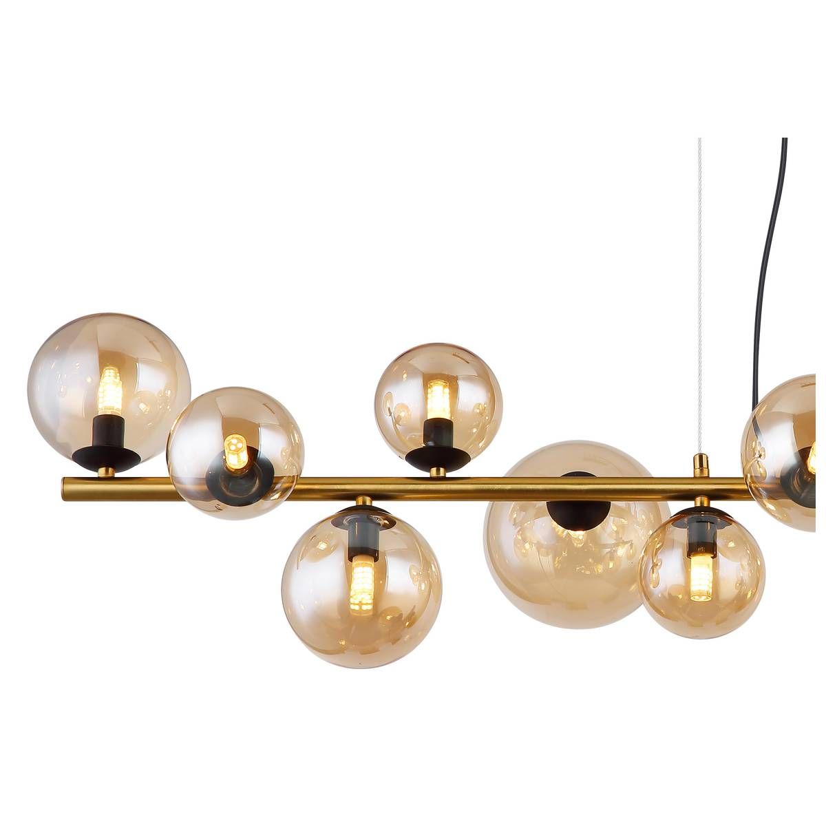 Lampadari & plafoniere: Pendelleuchte, Glas, 120 cm x 35 cm – Nuovo (secondo la descrizione) da Kreuzlingen venduto da Smart-Light 7