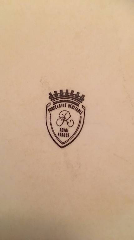 Piatti: Piatto Revol vintage – Usato da Losone venduto da giu_2dtr 1