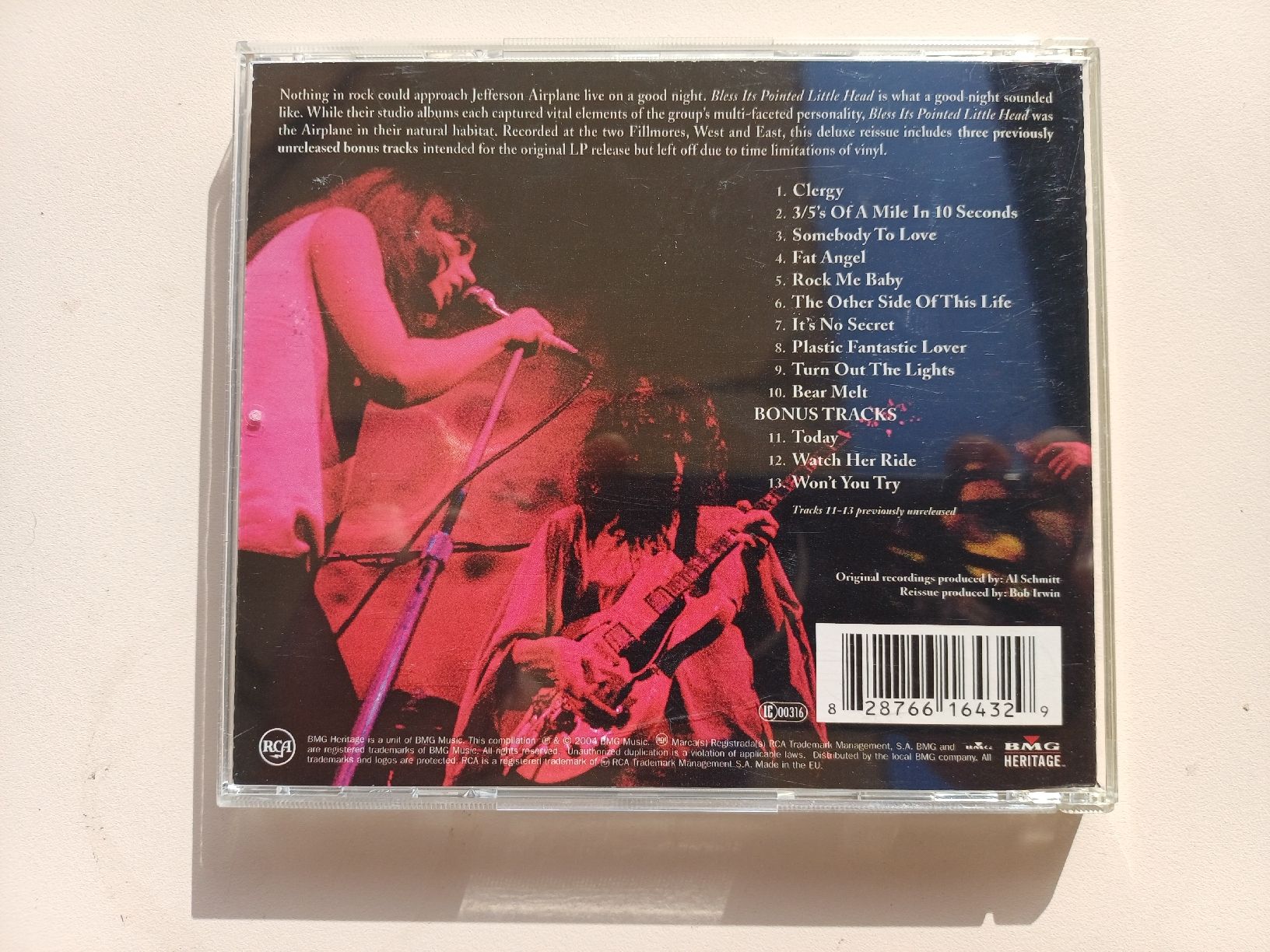 CDs: Jefferson Airplane "Bless its pointed little head" CD neuf – Neu (gemäss Beschreibung) aus Begnins von Drastic-Sound 1