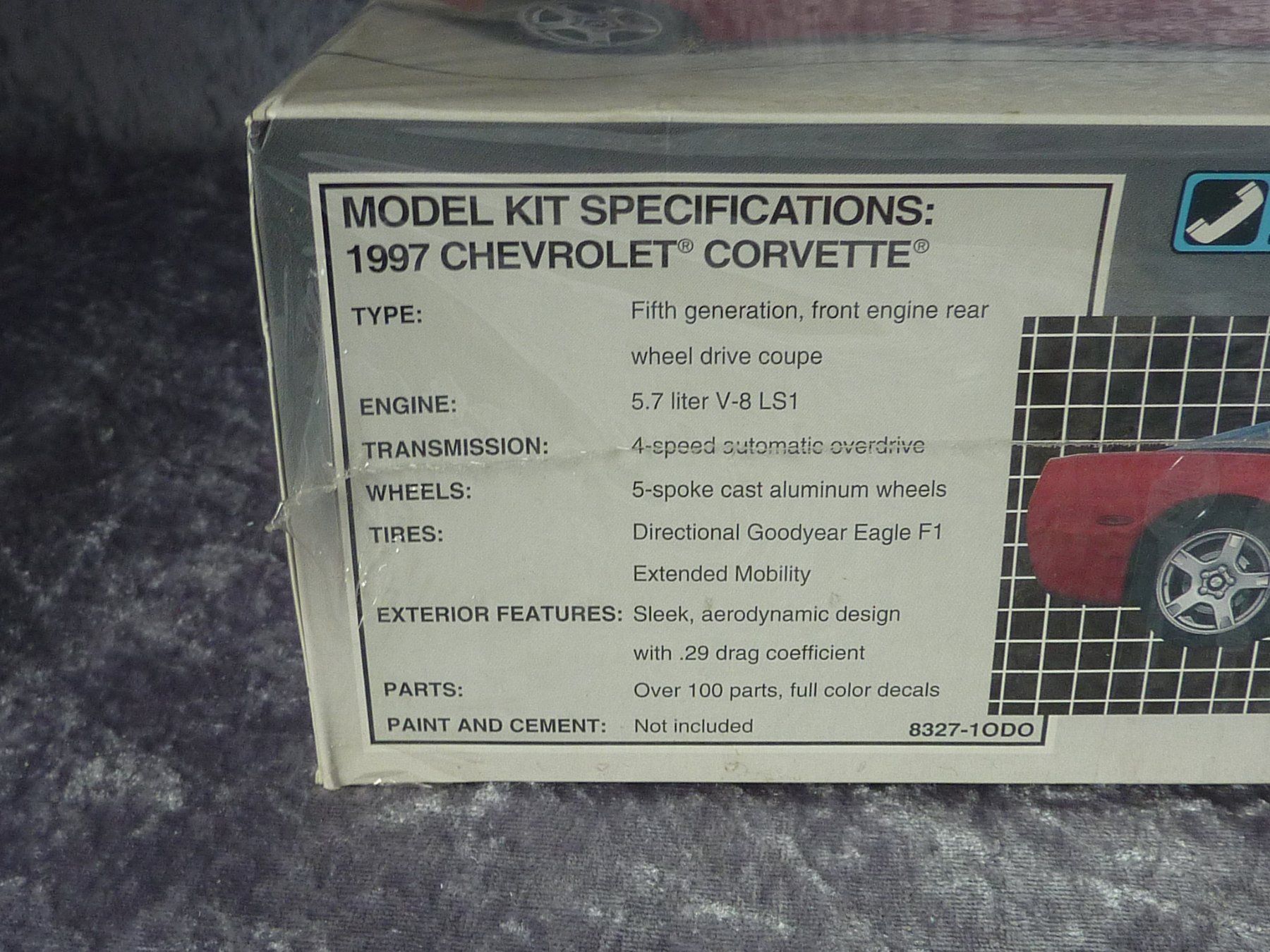 AMT/ERTL Modellautos: Chevrolet Corvette C5 1997  1:25 – Neu und originalverpackt aus Dürrenäsch von modellautos4you 1