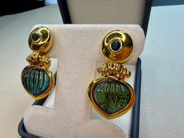 Vintage Ohrringe Clips Luxus Modeschmuck