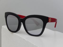 Orig. GUCCI Verspiegelte Bee Sonnenbrille mit Etui