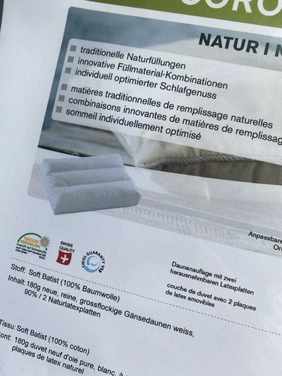 Kissen: Kopfkissen Coronilla von Dorbena – Neu und originalverpackt aus Lyss von Shantishiva 1