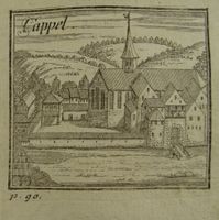 KAPPEL, CAPPEL, KUPFERSTICH, BLUNTSCHLI 1742