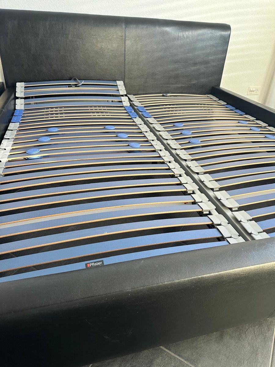 Pfister Letti: Doppelbett 180x200 mit Rost – Usato da Kaiseraugst venduto da Stealth-Viper
